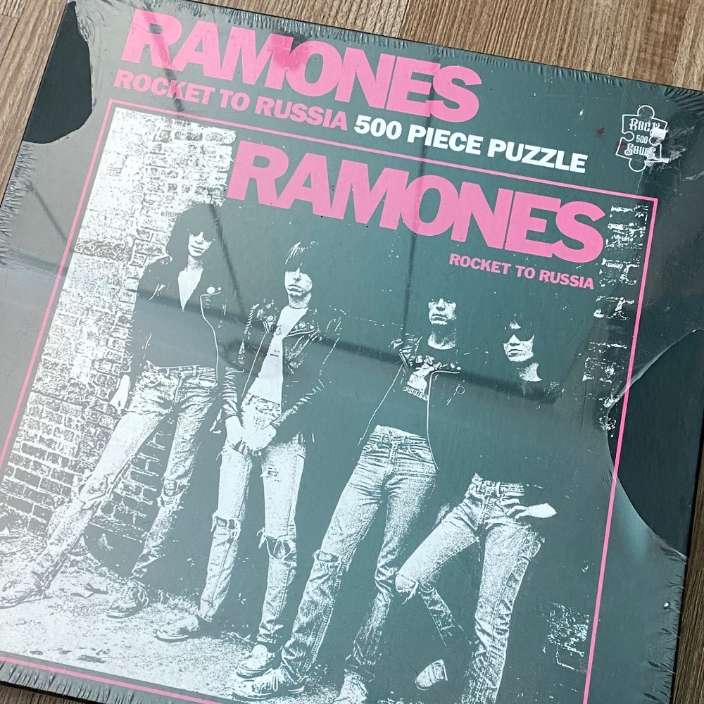New - Ramones 'Rocket to Russia' 500-piece jigsaw puzzle